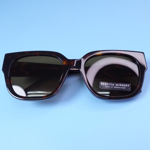 Rebecca Minkoff Sunglasses Mazey Black Studded Tortoiseshell 100% UV Protection main image 15